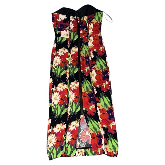 veronica beard saffron bustier midi size 0 - Picture 4 of 6